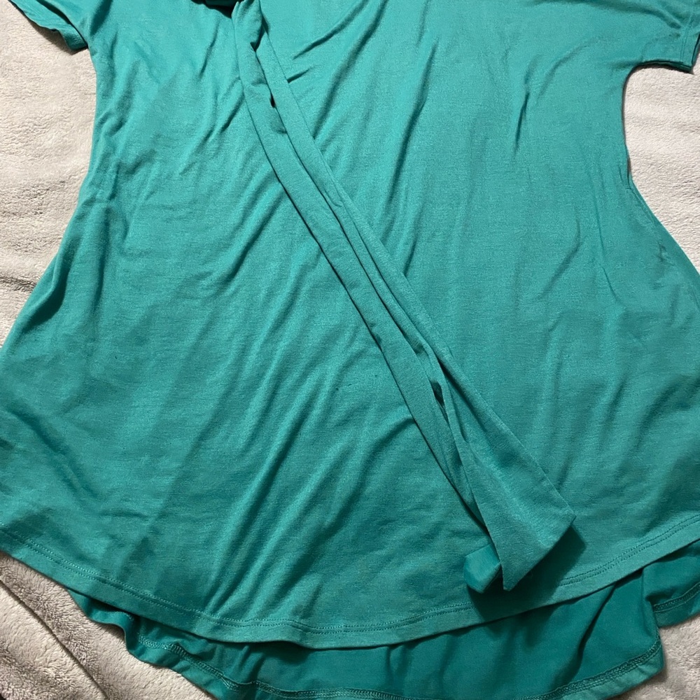Lularoe Mitzi Green Women's Top